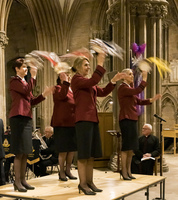 Salvation Army timbrel dancers, 2021